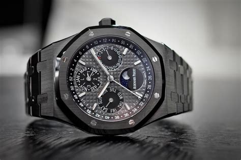 black audemar piguet|audemars piguet black ceramic price.